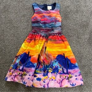 Modcloth painted desert dress
